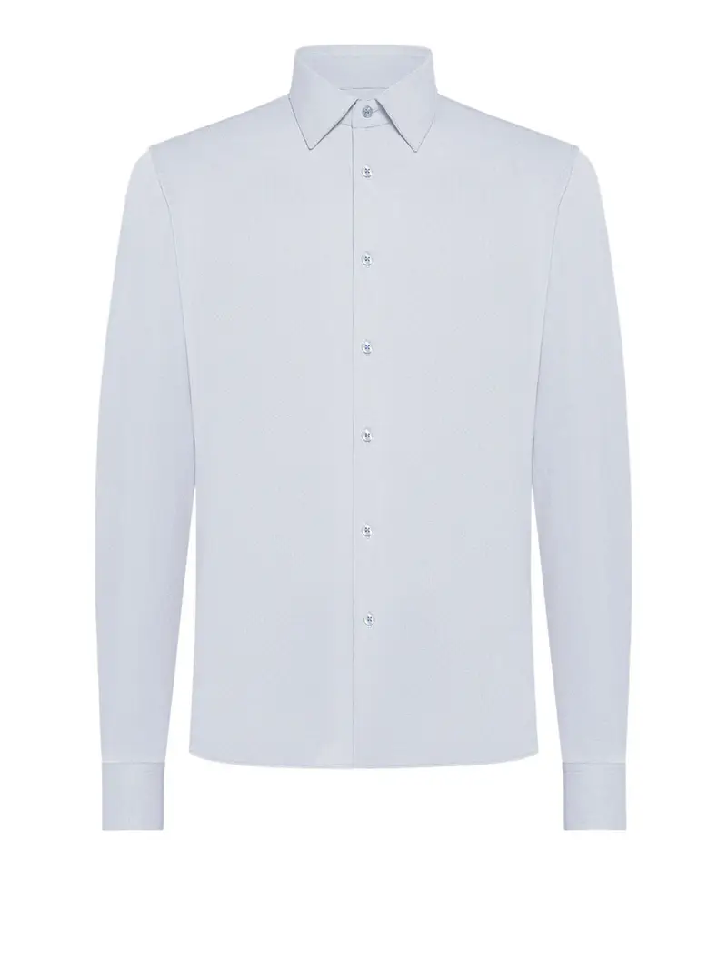camicia classica rrd da uomo - celeste