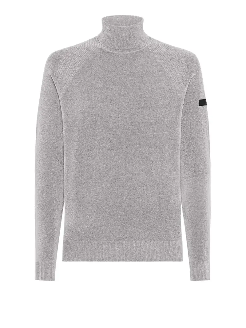 dolcevita rrd velvet da uomo - bianco