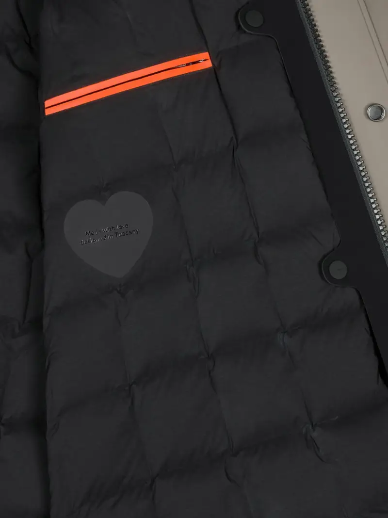 Giubbino Color Detachable Mdm tortora miniatura 3