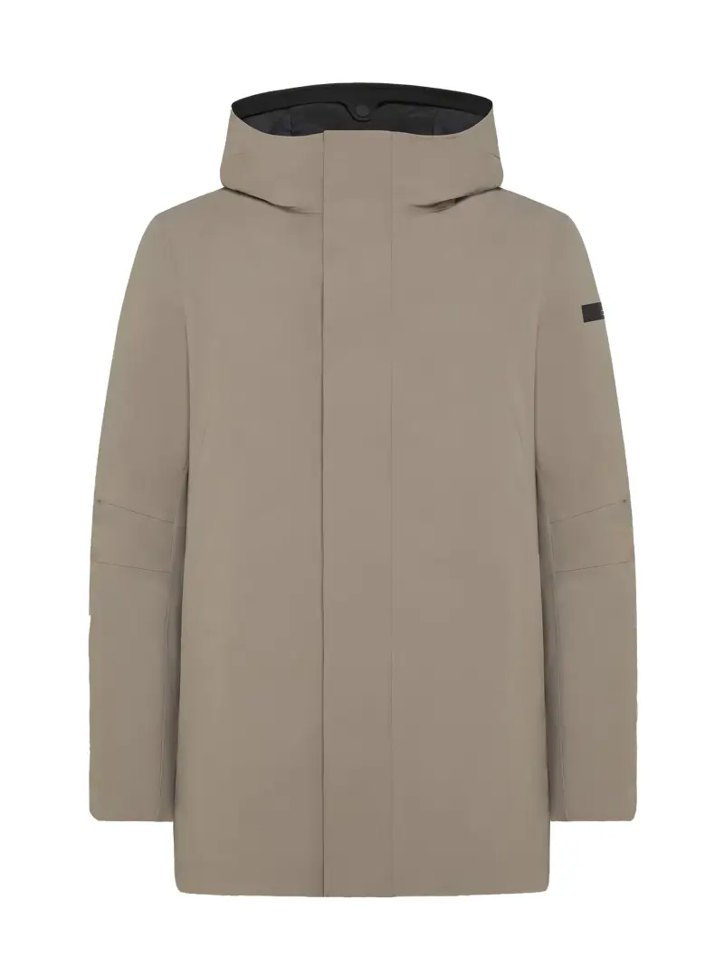 Giubbino Color Detachable Mdm tortora