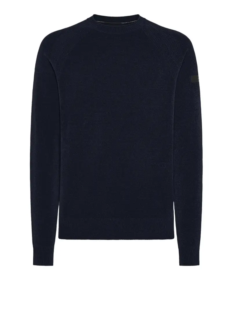 maglione rrd velvet da uomo - blu