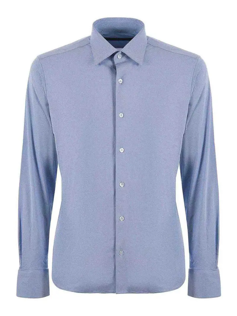 Camicia in jersey Bianco