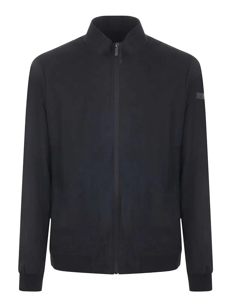 Giacca in Eco Suede Blu