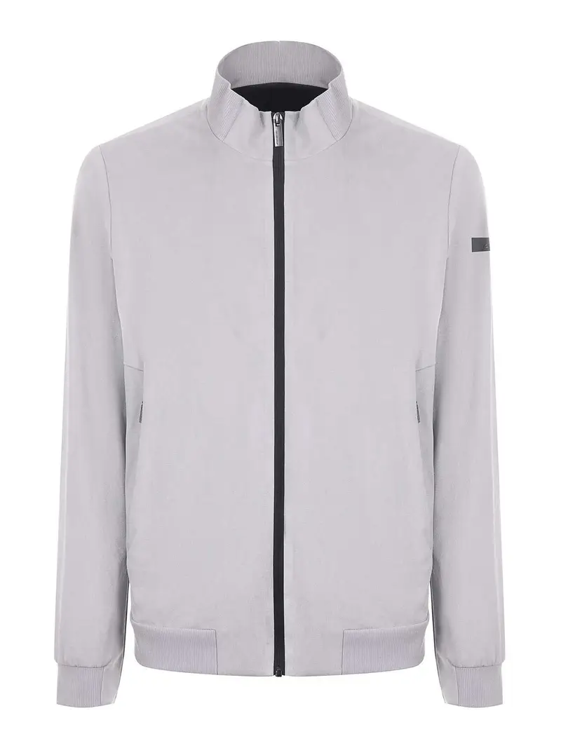 Giacca in Eco Suede Grigio