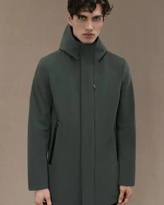 Rrd Soprabito Uomo Verde Trequarti