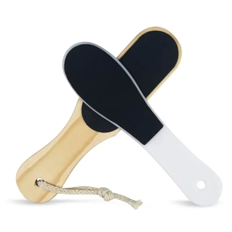 Rseuphiee 2 Pezzi Raspa Piedi Professionale, Lima per Piedi Doppia Superficie Pedicure, Grossolana e fine Lima per Calli, Lima per Piedi e Talloni, per Pedicure, Cura dei Piedi, Rimuove Pelle Morta