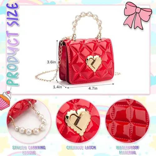 RSXING Borsa a tracolla Rosso 2746296 miniatura 2
