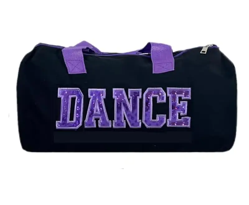 RTMYOR Borsa da Danza Carina per Ragazze, Sportiva e a Tracolla, Borsone da Ballerina, Viola, Adatta per Sport e Danza