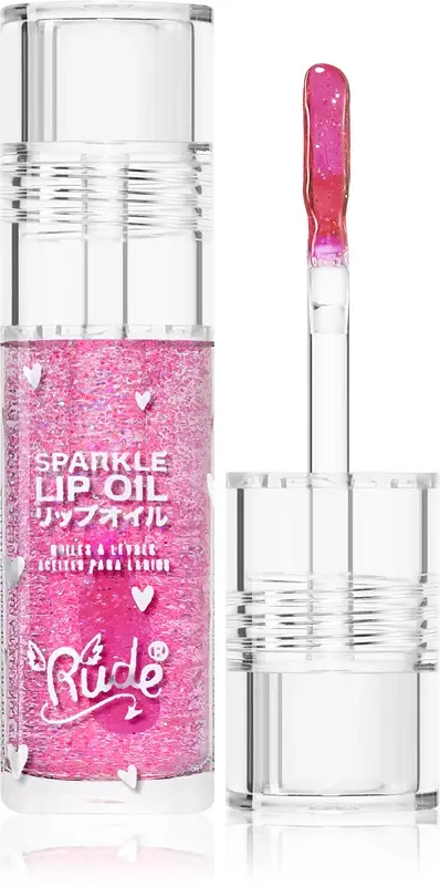 Manga Collection Sparkle olio tonificante per le labbra effetto idratante colore Strawberry 4 g