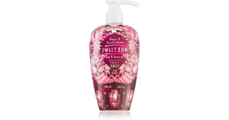 Positano Rosa Damascena doccia schiuma per il bagno 700 ml