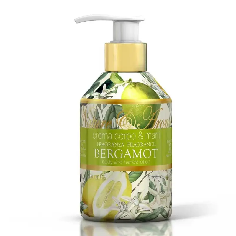 Nature & Arome crema mani & corpo 250 ml bergamotto