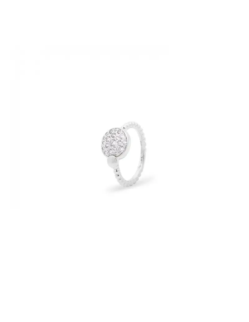 Anello pave oversized RUE DES MILLE in argento ANZ-018 M1 CER RH Cerchio Misura 16