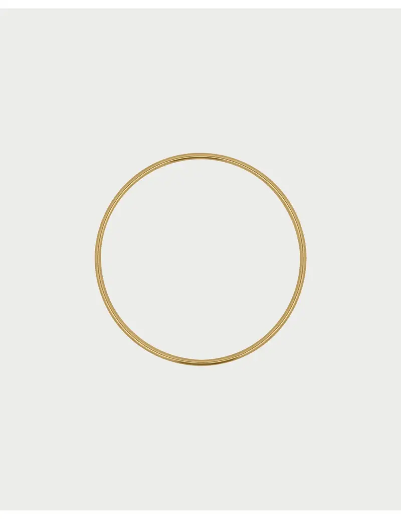 Bracciale Bangle Rigido RUE DES MILLE Charmbar in argento 925 dorato CB-BR 05