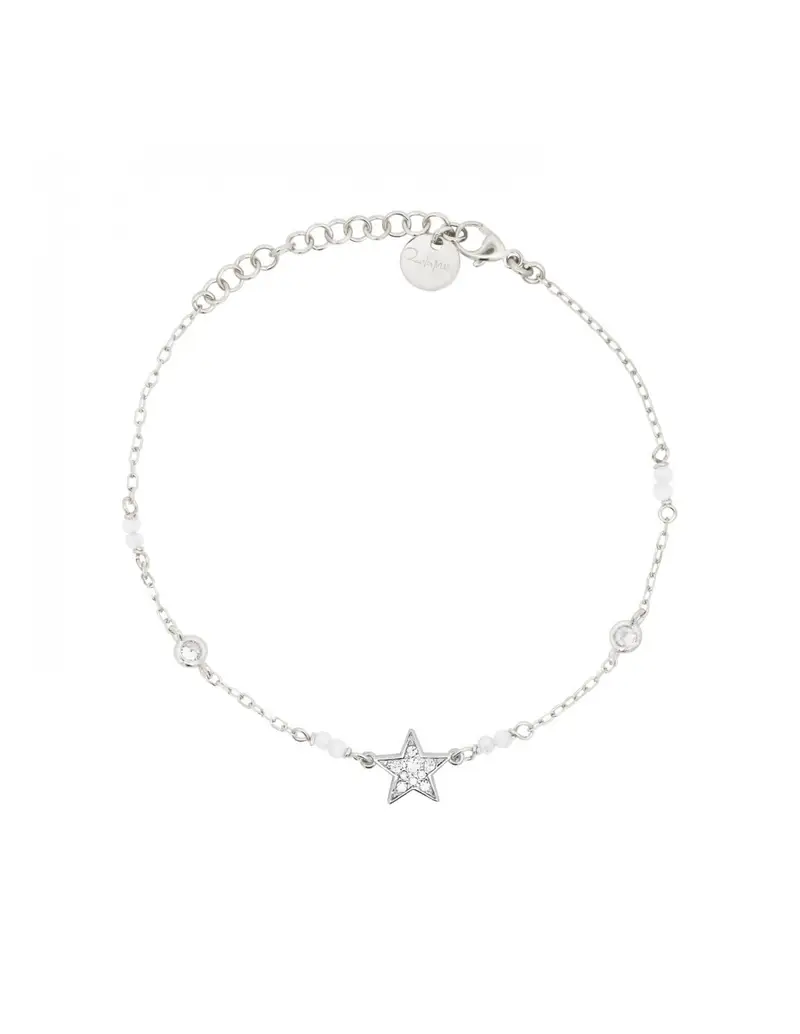 Bracciale RUE DES MILLE Stardust Ten in argento BRZ-018 M1 STE RH Stella