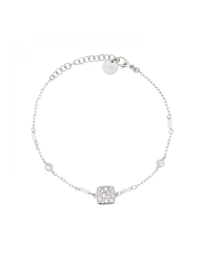 Bracciale RUE DES MILLE Stardust Ten in argento BRZ-018 M1 TV RH Quadrato