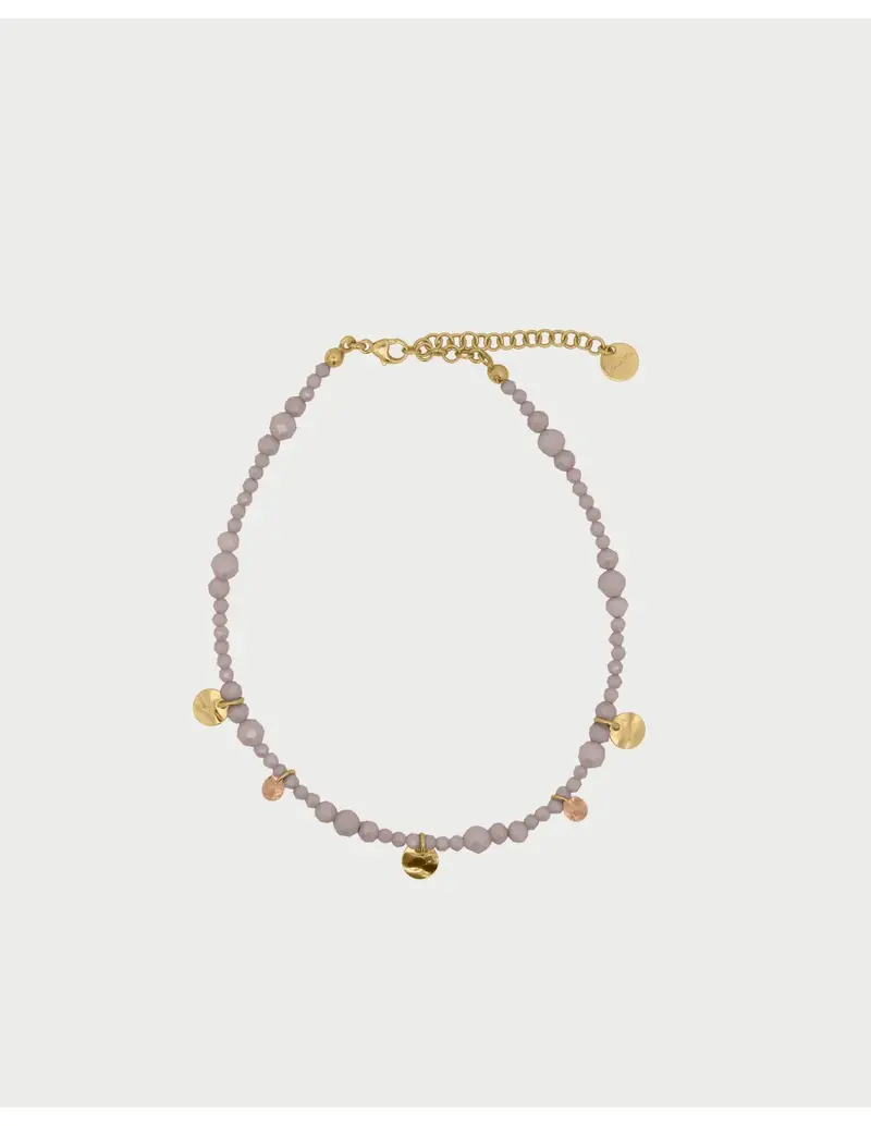 Cavigliera RUE DES MILLE Gipsy Chic Zirconi Milky Pendenti in argento 925 CAV-031 M1 M AU