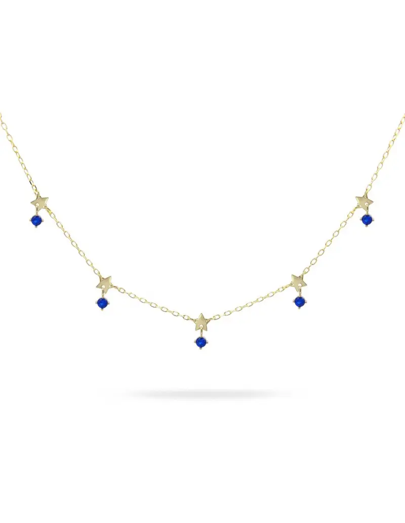 Girocollo RUE DES MILLE Essence in argento 925 dorato GRZ-024 5STE AU