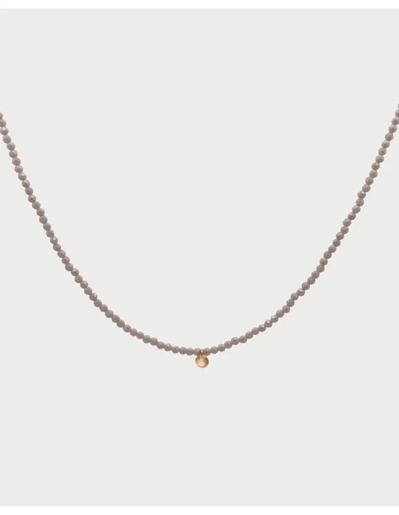 Girocollo RUE DES MILLE Gipsy Chic filo di pepite zirconi Milky in argento 925 GR-031 M2 M AU