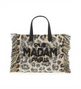 per donna 1529 Mini borsa tote Casablanca con stampa animalier (OSFA), Casual, Animal Print, Poliuretano