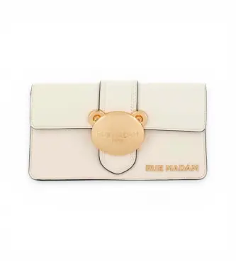 per donna 1573 Borsa bianca Teddy It (OSFA), Bianco, Casual, Poliuretano Oro
