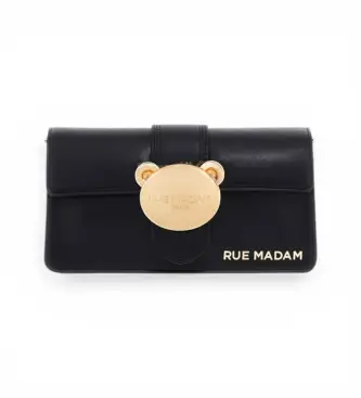 per donna 1573 Borsa nera Teddy It (OSFA), Nero, Casual, Poliuretano