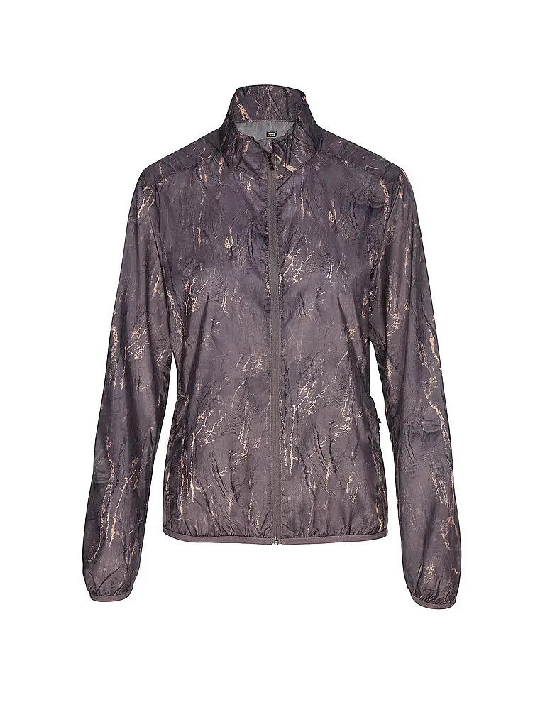 Giacca da running da donna Maile Print lilla | 34