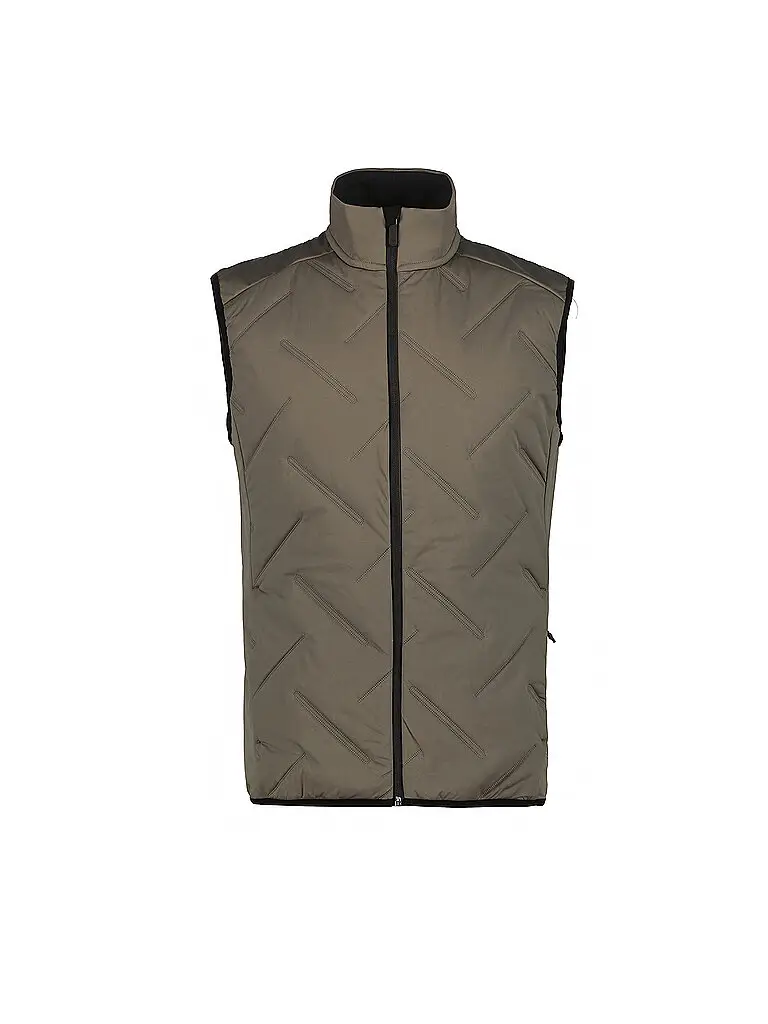 Gilet da running da uomo Maata marrone | S