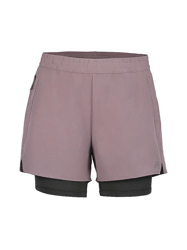 Pantaloncini da running 2in1 da donna Makela lilla | 34