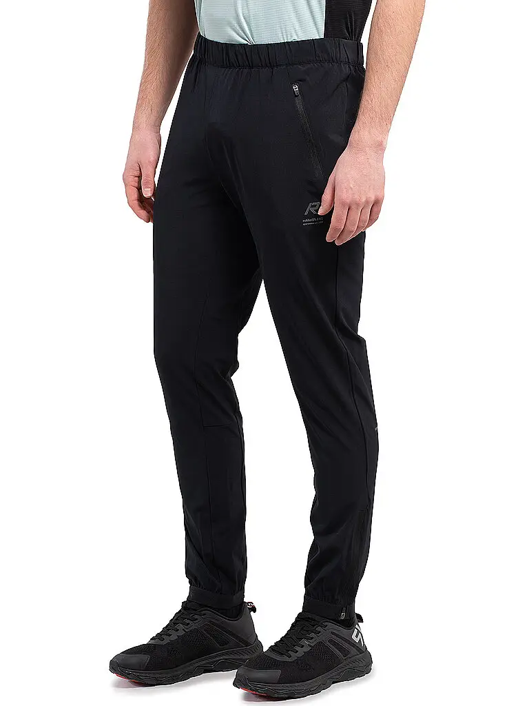 Pantaloni da running da uomo Moiki nero | XXL