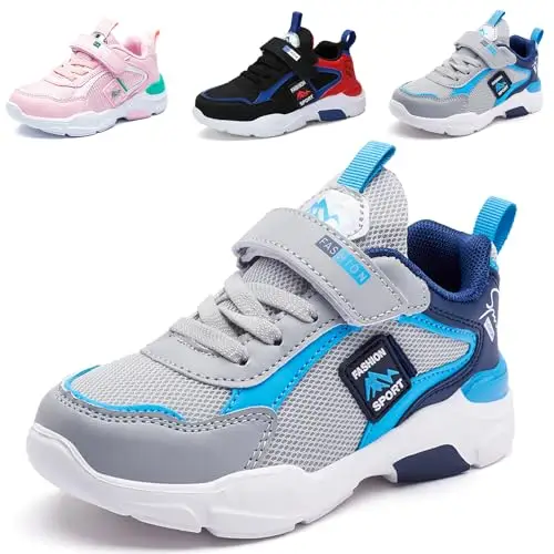 Running Shoes Bambini Ragazzo Ragazza 28 Scarpe Sportive Sneakers Sports Leggero Shoes Anti Scivolo Confortevole