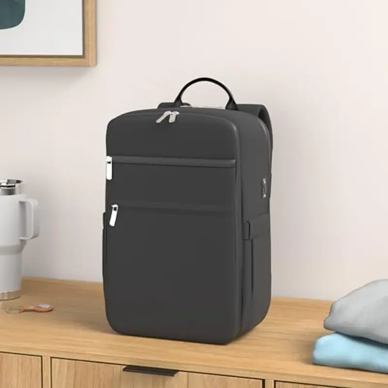 RuoSien Zaino da viaggio Nero 786256 miniatura 2