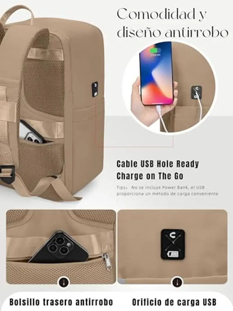 RuoSien Zaino da viaggio Multicolore 1918061 miniatura 3