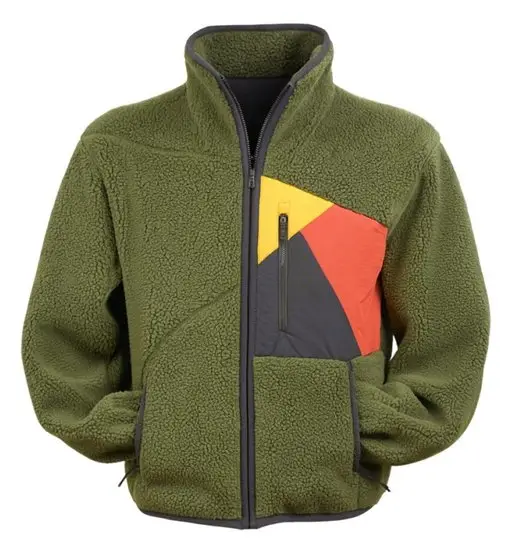 Woodland M - giacca in pile - uomo Green