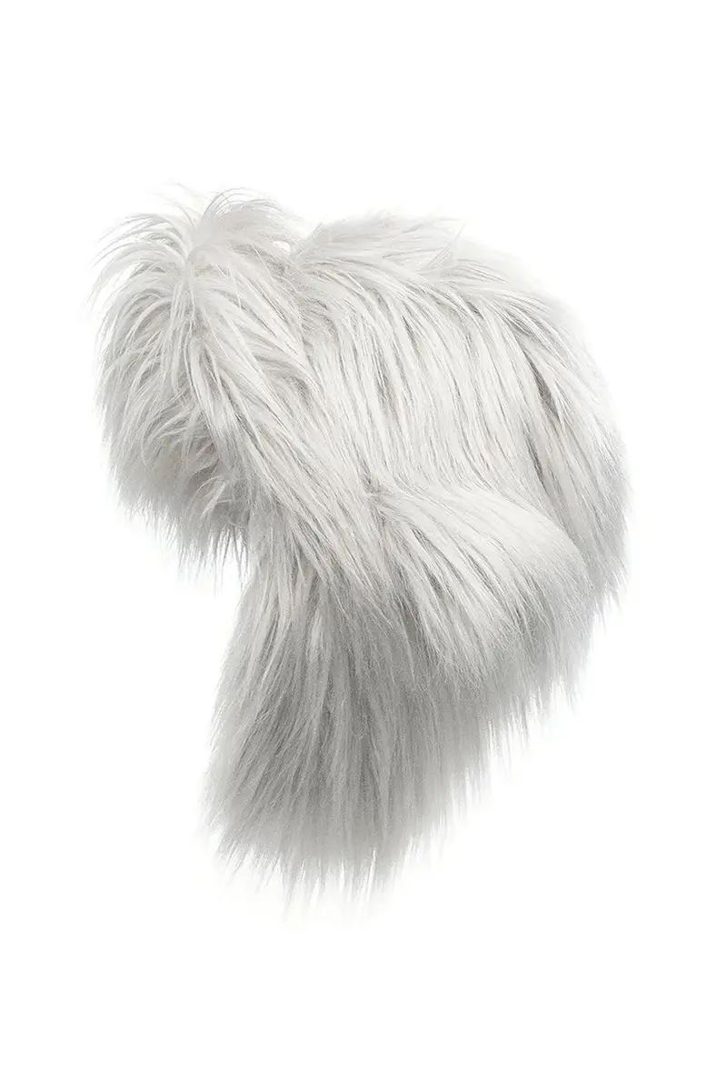 berretto Aviator Hat Grigio miniatura 3