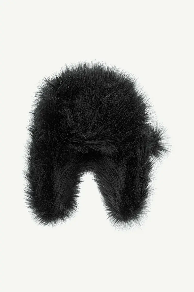 berretto Aviator Hat Nero miniatura 2