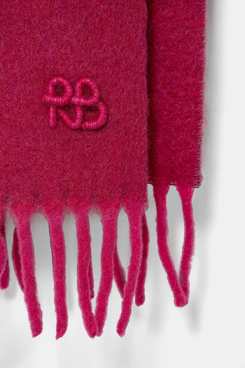 sciarpa in lana Rosa miniatura 2