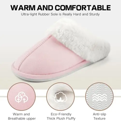 RUVVDR Pantofole Donna Grigio 3365199 miniatura 3