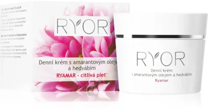 Ryor Ryamar Crema giorno con olio di amaranto e seta - 50 ml