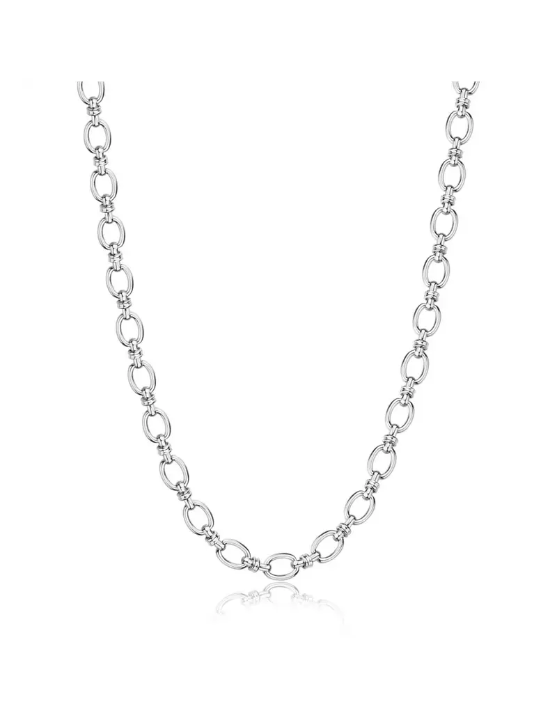 Collana catena S'AGAPO Chunky SHK108 in acciaio 316L