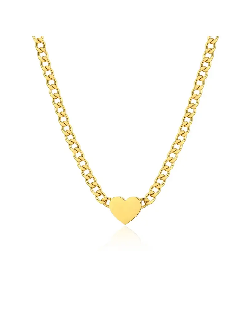 Collana S'AGAPO' MY LOVE Acciaio 316L SYL04 Gold