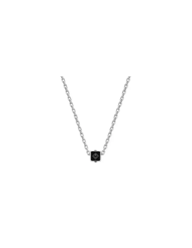 Collana Uomo S'AGAPO' CUBE Acciaio 316L SCU01 Silver