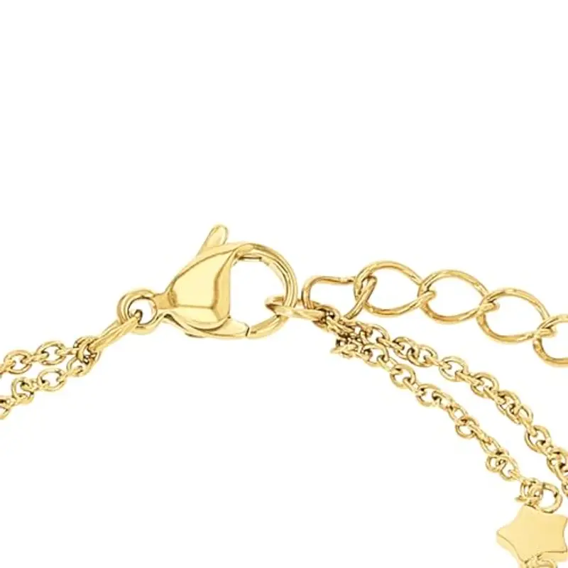 s.Oliver Bracciale in Acciaio inox per bambini, 14+2 cm, Argento, stella, in confezione regalo miniatura 3