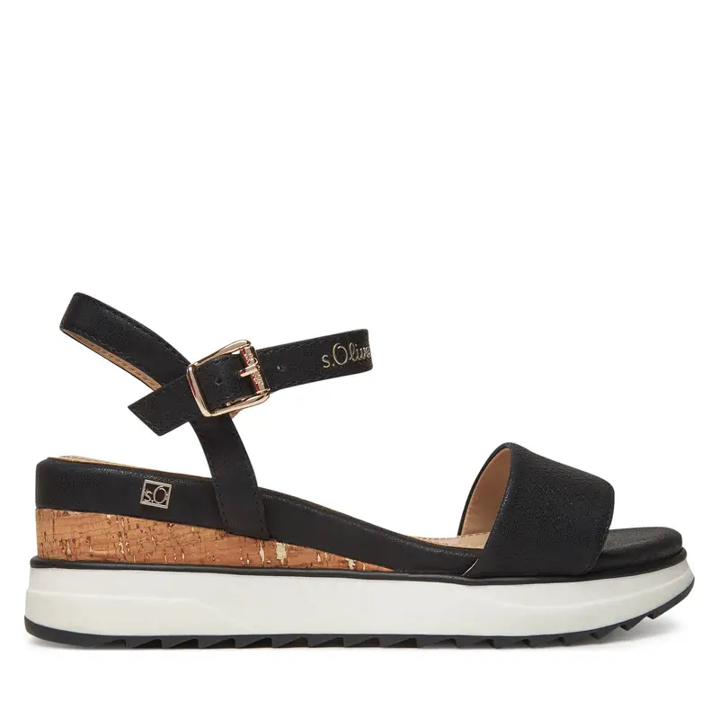 Sandali s.Oliver 5-28708-42 Nero