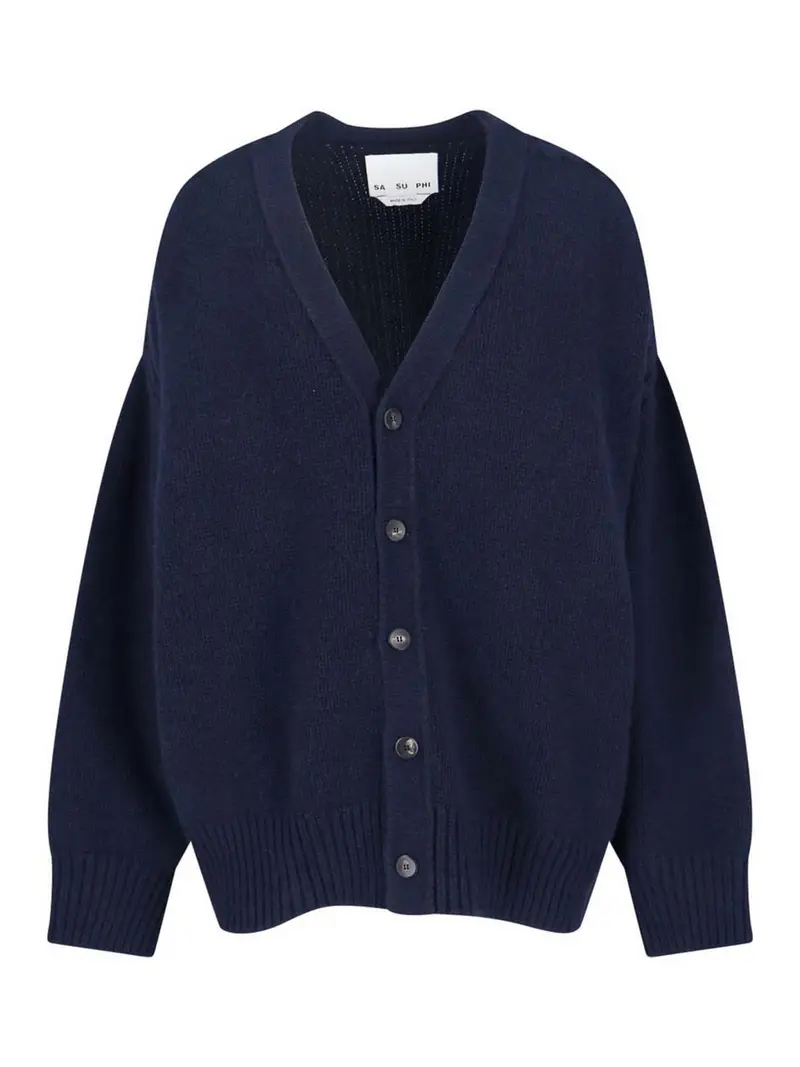 SA SU PHI Cardigan Blu 3857676
