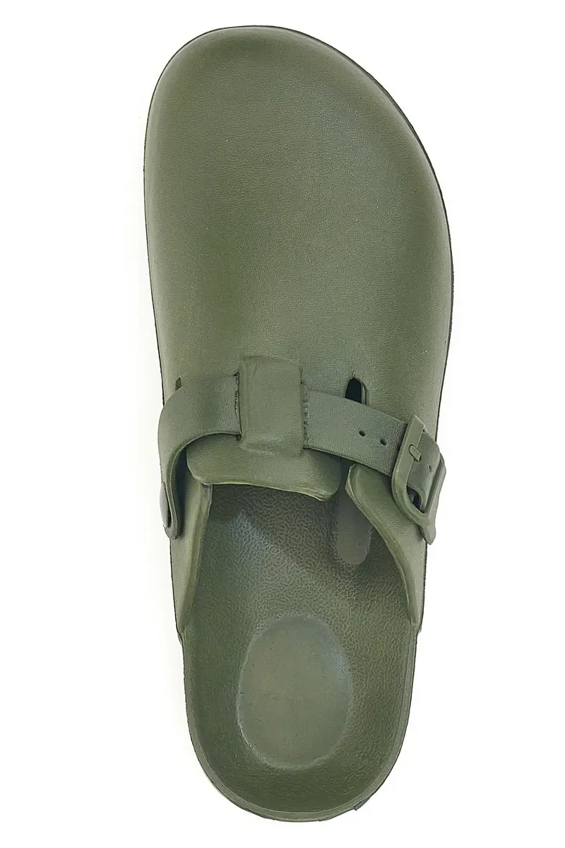 Sabot in gomma verdi con cinturino regolabile 2T2L JLY09 miniatura 3