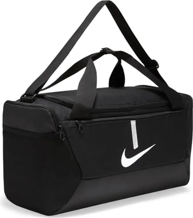 Sac de sport - Nike - Academy Duffle Black - Compartiment sec/humide - Poches a zip - 41 L - H 53 x L 25 x P 28 cm
