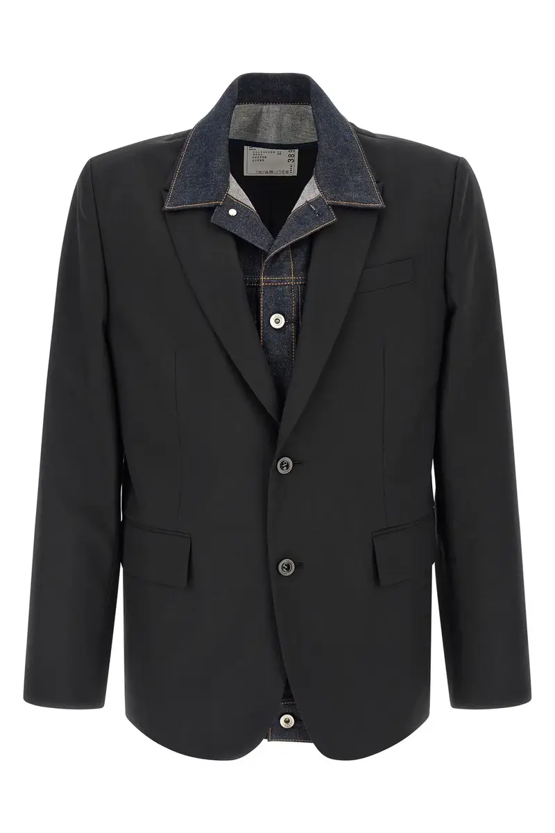 Sacai Blazer Denim 4226703