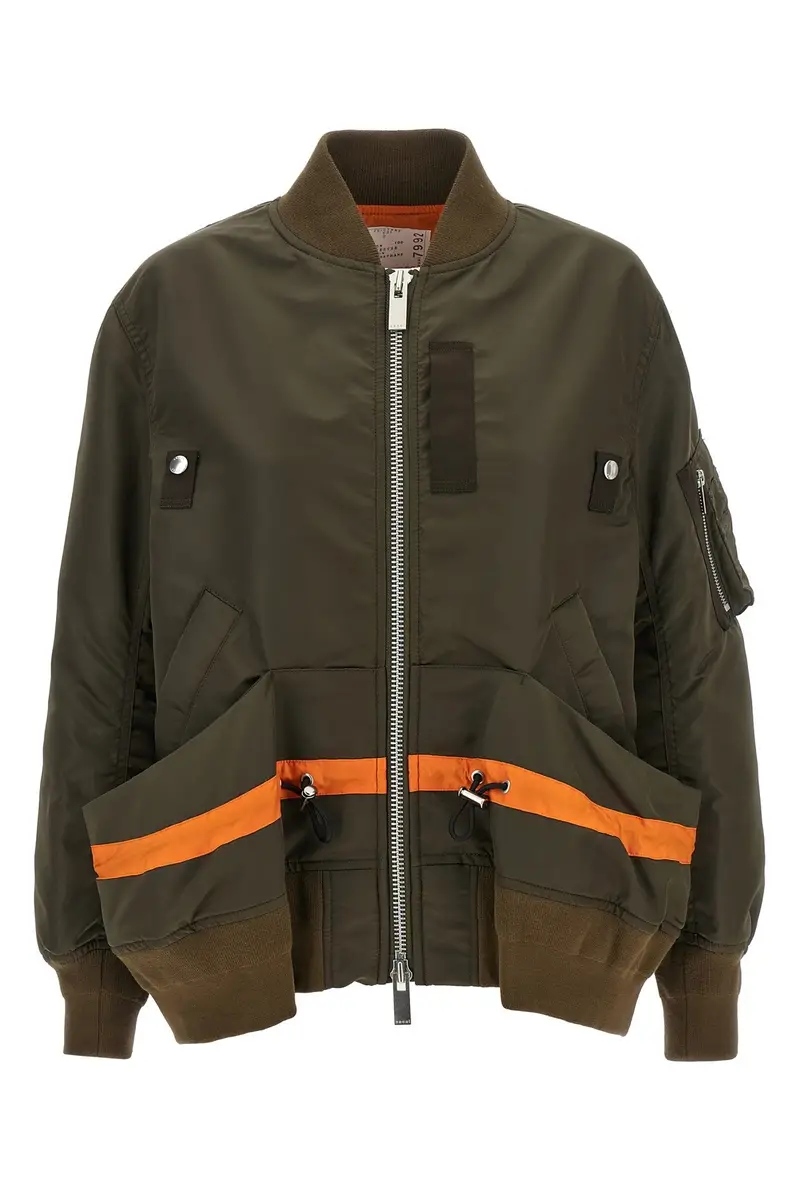 Bomber Coulisse Beige