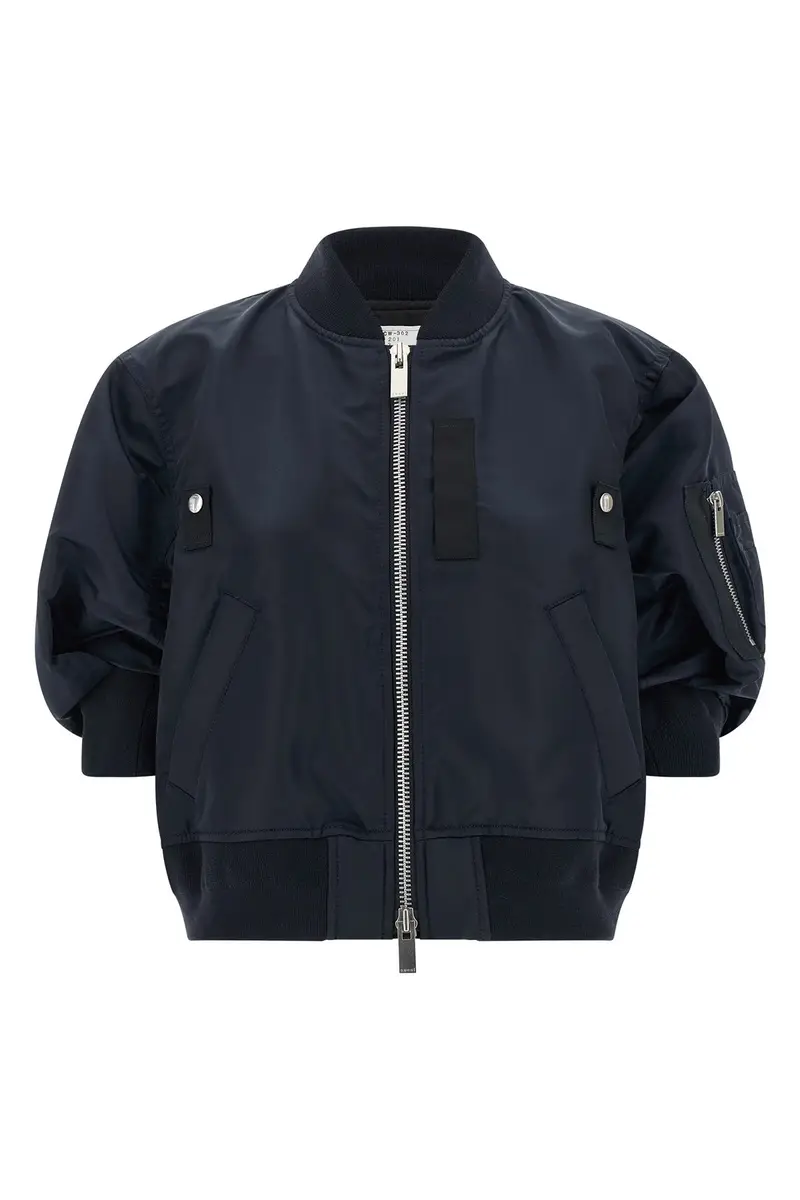 Bomber Maniche 3/4 Blu