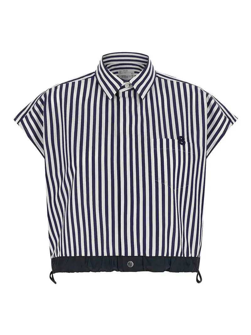 Camicia corta Blu